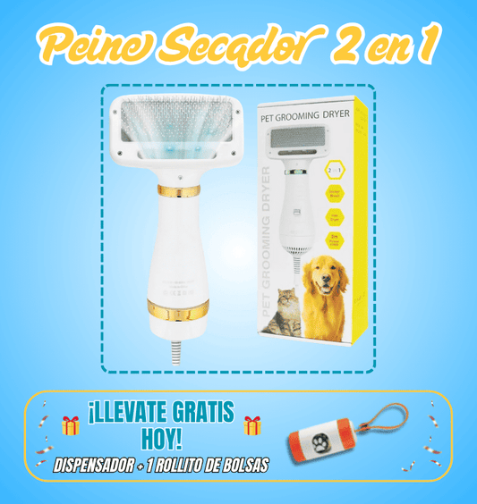 Peine Secador 2 en 1