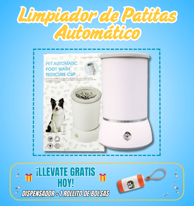 Limpiador de Patitas Automático